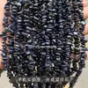 Productos semiacabados de grava de cristal mult material natural, grava irregular con agujero pasante para pulseras, collares, pendientes y accesorios para ensartar cuentas