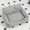 Hola Perrito Mascota Cama Portátil para Perro Cama para Gato Todas las Estaciones Repelente al Agua Resistente al Desgaste Transpirable Cómoda Cama Sofá