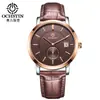 Relógio Masculino Ocstin de Aço com Movimento de Quartzo Importado à Prova d'Água, Atacado em Estoque