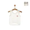 Chaleco de Medio Espalda para Bebé Chaleco Pequeño para Recién Nacido Modal Clase A Unisex Camiseta sin Mangas de Verano Fina para Niños