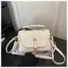 Elegante y minimalista bolso pequeño cuadrado para mujer, perfecto para ir al trabajo, con un diseño chic y moderno, nuevo bolso cruzado ligero estilo coreano para otoño de 2026