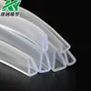 Tiras de Borda em U de PVC Altamente Transparente Personalizadas Tira de Lâmina Tiras de Proteção de Borda para Metal Chapa Vidro Tiras de Borda Anticolisão em U