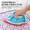 Pad Aislante Térmico Colgante con Círculos Rosa Claro, Pad para Planchar Resistente a Altas Temperaturas, Tabla de Planchar Impermeable Antideslizante Engrosada de Seis Capas, Antiescarchas