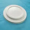 Cubierta Desechable a Prueba de Fugas de Plástico Personalizada de Fábrica Cubierta Universal con Hebilla de Plástico Cubierta Plana Redonda para Envases de Té de Leche Café