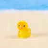 Figuritas de patos luminosos en miniatura para microjardinería creativa, decoraciones de jardín DIY y adornos de escritorio