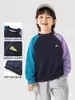 Moletom infantil Youou, blusas de primavera e outono, gola redonda de outono, estilo novo 2026, roupas infantis, moda outono para bebês