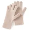 Nuevos guantes de punto acanalado de cachemira para otoño e invierno, cálidos y a prueba de frío, suaves y amigables con la piel para hombres y mujeres, adecuados para ciclismo al aire libre