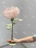 Lámpara floreciente pequeña de inducción apertura y cierre automáticos flor flor mecánica lámpara de pie flor flor se moverá flor