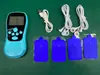 Masajeador digital de meridianos de pantalla azul de doble salida, masajeador de pulso cervical de baja frecuencia, dispositivo de fisioterapia, fabricante en stock