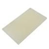 Perforadora de bricolaje, perforadora manual con hebillas, almohadilla de plástico multiusos, perforadora de diamante, lámina de goma de plástico blanca