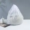 Saco de Lavanderia Grande com Cordão, Conjunto de Sacos de Malha Espessada, Saco de Lavagem Especial para Máquina de Lavar, Saco de Malha, Saco de Malha para Tingimento Antideformação