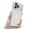Adecuado para iPhone 18 Pro Max funda de teléfono de acrílico transparente, Apple 17 con cubierta protectora de película para lente incorporada 15