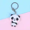 Chaveiro Estéreo Cartoon Criativo de Cola Macia de PVC Dupla Face Joias Infantis Pingente de Chaveiro de Silicone Em Estoque