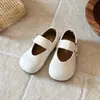 Zapatos de Cuero Estilo Coreano para Niños 2026 Nueva Llegada Primavera/Otoño Zapatos de Princesa para Niños Zapatos Individuales de Suela Suave para Bebé Zapatos Mary Jane para Niñas