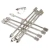Varilla de Extensión Electroplateada en Cobre 15cm 20cm Tubo de Extensión para Cabezal de Pulverización de Niebla Fría Conexión de Boquilla Roscada de 3/16 Tubería de Extensión