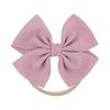 2247 Diadema de Lazo de Amazon para el Cabello, Diadema de Nylon Tejido para Bebé, Accesorios para el Cabello para Niños Europeos y Americanos, Venta al por Mayor
