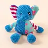 Brinquedo para cachorro transfronteiriço, durável e resistente a mordidas, pequeno elefante azul com som para cães, brinquedo para animais de estimação auto-entretenedor e aliviador de tédio, brinquedo para filhotes