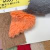 En stock visón danés terciopelo felpa alta y baja imitación terciopelo grulla de hadas ropa juguete de peluche tela tela