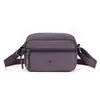 Bolsa Transversal de Ombro Único Estilo Novo 2025 para Mulheres, Bolsa de Tecido Portátil Versátil Casual com Múltiplos Bolsos, Bolsa Pequena Leve Resistente à Água