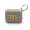 Nuevo Altavoz Bluetooth Tg445Mini con Luces LED de Colores, Audio Bluetooth para Exteriores, Subwoofer Portátil con Ranura para Tarjeta