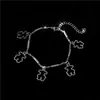 Ins japonês e coreano retrô fofo doce Urso oco Cool Cruz de aço inoxidável Menina pulseira de salto disco pulseira de namoradas