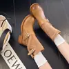 Botas Vintage de Retazos para Mujer, Botas de Montar a Media Pantorrilla a la Moda, Lona de Cuero Sintético con Tacón Grueso, Botas Versátiles con Hebilla Metálica