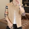 Suéter de manga larga para hombre, moda juvenil coreana, cárdigan de moda para hombre, venta al por mayor, WE23812, novedad de primavera 24