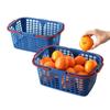 Cesta de Frutas de Plástico para Recolectar Arándanos, Fresas, Cerezas, Uvas, Naranjas, Duraznos, Huevos, Moras, Nísperos, con un Estilo Pastoral