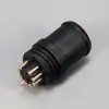 Conector de Sinal M8 Macho e Fêmea Mini Nylon Núcleo de Borracha Plug para Veículo Elétrico Plug de Aviação Conector à Prova d'Água M8