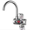 Torneira Elétrica Instantânea de Água Quente para Cozinha e Banheiro Transfronteiriça Torneira de Uso Duplo Instantâneo Quente e Frio Prata Galvanizada Fabricante no Local Atacado