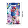 Decoración para Fiesta de Cumpleaños Temática de Super Mario Galaxia Transfronteriza Vajilla Platos de Papel Servilletas de Papel Pancarta Caja de Dulces Mantel