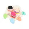 Esponja de Maquillaje Tamaño Pulgar, Cojín de Dedo Malvavisco, Esponja Pequeña para Uso Seco y Húmedo, No Absorbe Mucho Polvo, Esponja de Maquillaje, Herramienta de Maquillaje