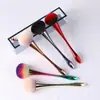 Brocha para polvos diez brochas de maquillaje grandes pelo suave grande esponjosa alto brillo maquillaje cintura pequeña set de brochas de maquillaje brocha