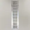 Ventilador de Rejilla de Acero Inoxidable Hierro Aleación de Aluminio Ventilación Pasante Campana Extractora Disipación de Calor Ventilación Placa de Rejilla Perforada a Prueba de Lluvia