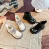 Botas Infantis 2026 Outono e Inverno Novo Estilo Botas Bordadas para Meninas Botas de Princesa para Meninas Botas de Cano Baixo para Bebês