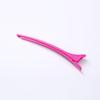 Peluquería hogar doble uso clip de un carácter color modelado clip de boca larga clip de boca de pez clip de partición posicionamiento de flequillo clip de pico de pato