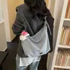 Bolso de Cuadros para Mujer 2026 Nuevo de Moda Estilo Perezoso Bolso de Hombro Bolso Tote de Gran Capacidad Bolso Cruzado para Viajes
