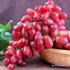 Uvas Vermelhas Sem Semente Uvas Kuren Sheng 5 Jin Peso Líquido Frutas Frescas Cacho Inteiro Uvas Roxas Frutas para Grávidas e Crianças