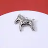 Acessórios para Joias de Liga DIY Novo Pingente de Animal Pônei Pulseira Charme Bolsa Chaveiro Acessório Charme