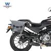 Muscle car Wolf adequado para Harley X350 bolsa lateral bolsa lateral pode ser instalado capacete meio capacete capacete completo com trava de liberação rápida modificação do quadro