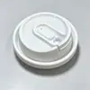 12 oz xícara de café com tampa copo de papel descartável de camada dupla couro de vaca copo oco filme único filme engrossado chá xícara de papel de chá
