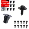Guardabarros de Coche, Salpicadera, Parachoques, Panel de Ala, Placa Protectora, Clip de Tornillo Autorroscante 6.2*20mm