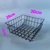 Cesta de malla de hierro, caja de almacenamiento, cesta extraíble para armario, cesta de almacenamiento de frutas y verduras, cesta para armario, caja de almacenamiento de ropa, expandible