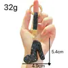 Amazon Creativo Llavero de Zapatos de Tacón Alto para Mujer Incrustado de Diamantes Colgante Exquisito de Bolso de Niña Accesorio Pequeño