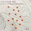 Accesorios de Diamante para Arte de Uñas 5A de Circonia, Diamantes Coloridos Super Brillantes de 3 mm con Forma de Estrella de Cinco Puntas y Base Plana, Decoraciones de Diamantes Sueltos de Estrella Mini Modernos