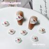 Sanrio manicure jóias dos desenhos animados resina luminosa copo coolomi gatinho gato Yugui cão manicure decorações