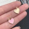 30 acessórios de pingente rosa para o dia dos namorados, varinha mágica, castelo, amor, rosa, faça você mesmo, brincos, pulseira, acessórios