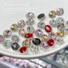 Popular Nueva Joyería para Uñas Huevo de Paloma Montón de Cristal Acabado de Diamante Super Brillante Lleno de Diamantes Lujo Accesible Textura Aleación de Uñas Diamante Grande