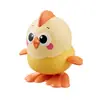 Pollito y Búho Saltadores para Bebés y Niños Pequeños, Juguete de Cuerda, Animal de Cuerda que Puede Correr en la Cadena, Juguete Educativo para Bebés