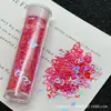 Decorações de Glitter para Nail Art Ecológicas, Glitter de Estrela de Cinco Pontas Dourado e Prata com Flocos Finos Misturados Adesivos de Unha DIY Decorações